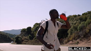 Preview 1 of Babi And Mami Sex - BLACKED Yukki &amp_ Tasha pick up hitchhiker on BBC adventure