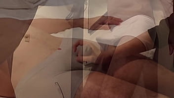 Preview 4 of Chating Webcam - Slut who hits an erection penis and a ball with a goo,  hits with both hands,  and destroys a male genitalia