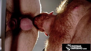 Preview 3 of Yxxn - Submissive Bear&#039_s Scruffy Hole Raw Dogged Fucked By Dom - Jack Vidra,  Cain Marko - FistingInferno