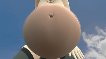 Preview 4 of Tauching Bodies - Fubuki Anal Vores Tatsumaki (No sound)