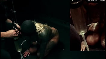 Preview 4 of Fuck Me My Bodyguard Full - BabyLauren Gets Filled and Drained From the Bottle