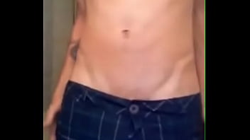 Preview 1 of Deeny D Sex Video - Straight horny guy teases body and shows butt