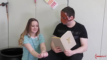 Preview 1 of Johnny Sims - Painal punishment scene with cute blonde teen