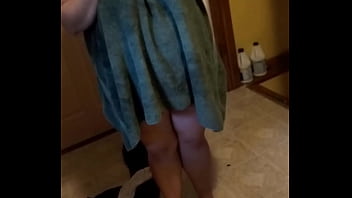 Preview 4 of Mallu Babilona Sex Video - chubby mom drying after playing in the rain