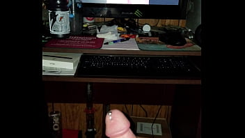 Preview 1 of Sexxx Dad Teen - Jacking off to porn picture