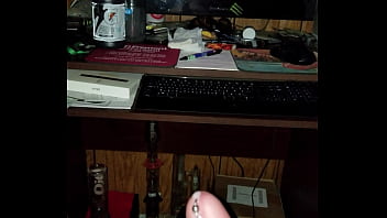 Preview 4 of Sexxx Dad Teen - Jacking off to porn picture