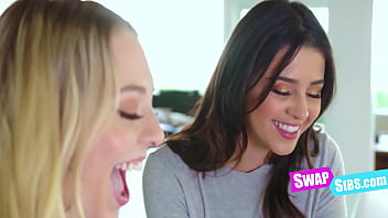 Preview 1 of Girl And Dag Sexy Video - A Spooky Swap