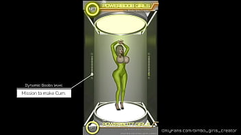 Preview 2 of Katerine Castillo - Preview.01 - THE POWERBOOB GIRLS - THE POWERBUTT GIRLS