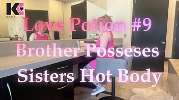 Preview 1 of Full Hd Video Xxxtentacion - Love Potion #9 step Brother Possess Sisters Hot Body