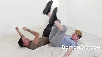 Preview 1 of Bedroom Sex In India - If the loser gets to be the bottom,  does he really lose?