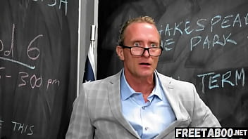 Preview 2 of Upskrit Asian - Catching My Bratty Student Using A Cell Phone In The Class | Rough Discipline - Full Movie On FreeTaboo.Net