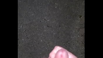 Preview 2 of New Hot Xxx Sexce Video School - Big cumshot in parking lot