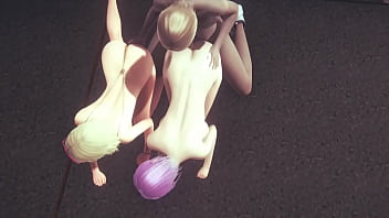 Preview 3 of Alchemy Of Monster Gem - Uncensored Hentai - Tanami suck a futanari girl dick and is fucked in a threesome - Japanese Asian Manga Anime Game Porn