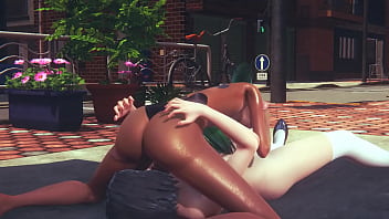Preview 3 of Napol Tube - Yaoi Femboy - Ash hard sex with another femboy at street - Sissy crossdress Japanese Asian Manga Anime Game Porn Gay