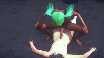 Preview 4 of Napol Tube - Yaoi Femboy - Ash hard sex with another femboy at street - Sissy crossdress Japanese Asian Manga Anime Game Porn Gay