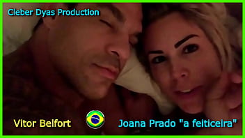 Preview 1 of Pov Masturbtion - Feiticeira Joana Prado na cama com Vitor Belfort... E a Feiticeira sexy rebolando!