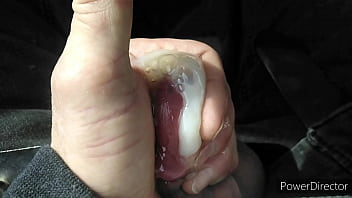 Preview 4 of Cutie Deary - Denpenn cum oozing out in slow motion