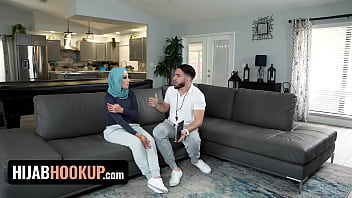 Preview 2 of Virgin Xxx Saudi - Hijab Hookup - Beautiful Big Titted Arab Beauty Bangs Her Soccer Coach To Keep Her Place In The Team