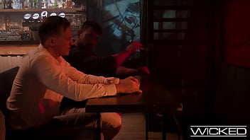 Preview 1 of Teen Blonge - Wicked - Smoking Hot Blonde Gets Dicked In The Back Lounge - Freya Mayer
