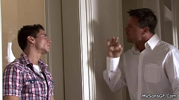 Preview 1 of Party Desko - His cheating girlfriend sucks and rides old big dick