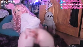 Preview 3 of Xnxx Usa Boobs Big Big Ass - Bunny Carrot DP and Anal Fuck Machine (Preview)
