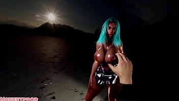 Preview 1 of Sperm Erection By Hands Of Girl - Beauty whore doll