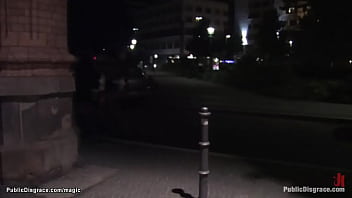 Preview 2 of Hole Sniffing - Czech babe exposed and fucked in public