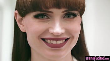 Preview 1 of Lesner Xxx Video - Hot MILFs Cadence Lux first experience with big dick shemale Natalie Mars