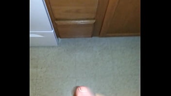 Preview 3 of Tube Ho - Jacking off until I cum on Michelle&#039_s kitchen floor