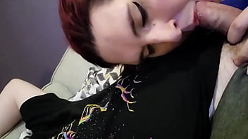 Preview 4 of Porn 18years Sirla - ImpregnableLexa deepthroats and swallows WolfDaddy901&#039_s dick