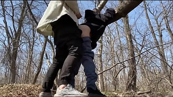 Preview 2 of Lilf Xx Video - babe fucked in the woods