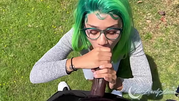 Preview 3 of Indin School Saxi Girl - Sucked him up in the PARK and got caught!!