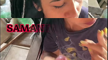 Preview 1 of Seachjessica Masturbating - SMOKING AND GIVING MY ASS AT LAGE in RIO DE JANEIRO - SAMANTHA SQUIRT