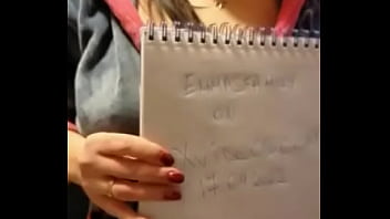 Preview 2 of Guy Pussy Juice Eating - Verification video,  amazing tits