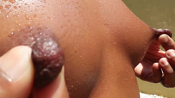 Preview 2 of New Sex Vedieo - Big Nipple play