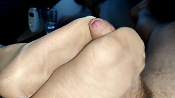 Preview 2 of Best Slim Pornstar - nylon footjob and short double penetration sequence