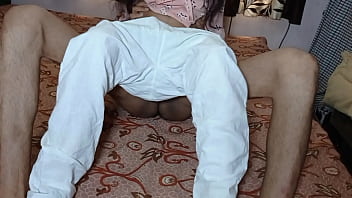 Preview 4 of Sxid - The girl who came to take the house on rent had sex with the landlord full HD with clear hindi audio desi porn sex VIDEO