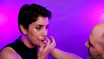 Preview 4 of Sxs Vedios - Blowjob &amp_ Cum on lips