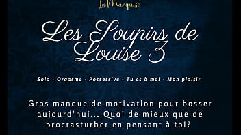 Preview 3 of Arabian Xvideo All - Les Soupirs de Louise 3 - French audio porn solo female