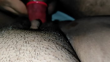 Preview 3 of Femdom Bisex Cuckold - Desi Aunty fucking hard