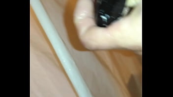 Preview 2 of A Handball Player Girl - Denpenn in the shower with but plug and cum