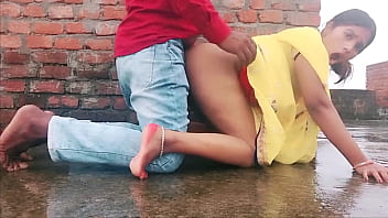 Preview 3 of New Brazzars 2018 - Hot Sexy Desi Bhabhi Ko Devar Ne Chhat Par Jamakar Choda