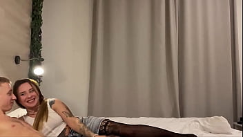 Preview 1 of Www Xnxx Long Moviescom - Boyfriend invites older man to fuck his sexy girlfriend in a threesome
