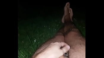 Preview 3 of Amateur British Mature Gang - Park Piss Public