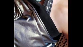 Preview 4 of Indian Sex Vi - Indian crossdresser slut Lara D&#039_Souza sexy in lycra saree