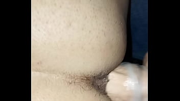 Preview 4 of Hollwood Sex Moves - Wife pegging her man with a huge dildo