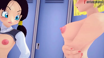 Preview 2 of Black Daddy Gay7 - Gohan almost get caught fucking Andoid 21 and also fuck his m milk (chichi) | Full &amp_ POV on Sheer &amp_ PTRN: Fantasyking3