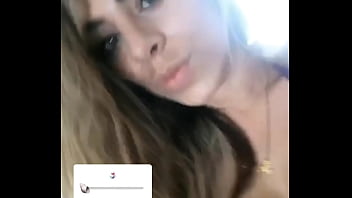 Preview 4 of Mom First Casting - Angela boobs in purple bikini