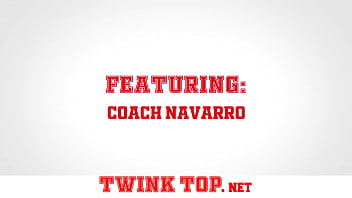 Preview 1 of Hairy Bushy Milf - Latino bear coach takes big teen cock raw from his top player-TWINKTOP.NET