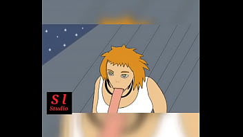 Preview 2 of Blonde Hairy Nude Girl - Serien in boruto and her bodyguard